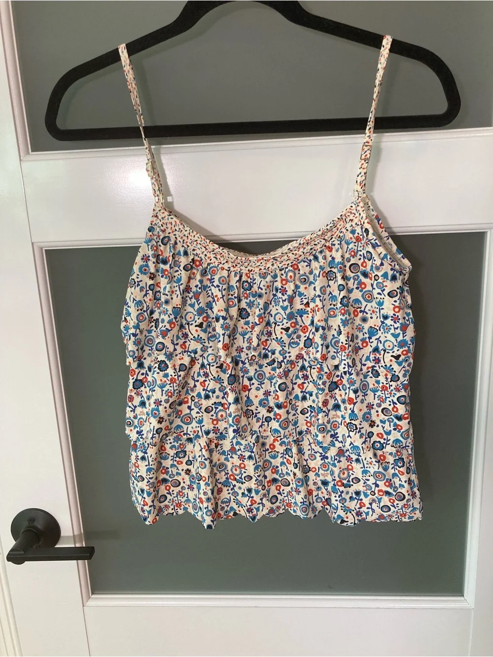 Marc Jacobs FLORAL FRUTTI Ruffled Tier Tankini Top and Matching Skirt - M - Picture 2 of 16
